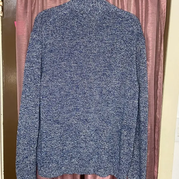 NWT Banana Republic Cotton/Linen Blue Cardigan Sweater