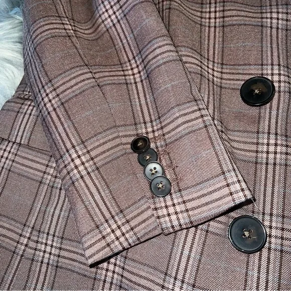 NWT Frank And Oak plaid blazer