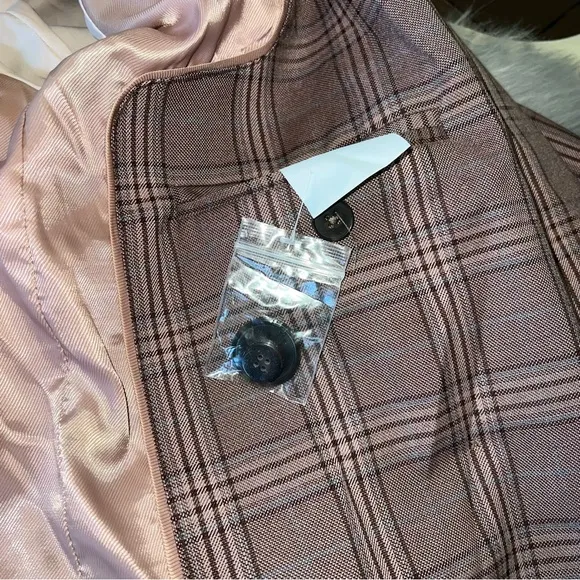 NWT Frank And Oak plaid blazer