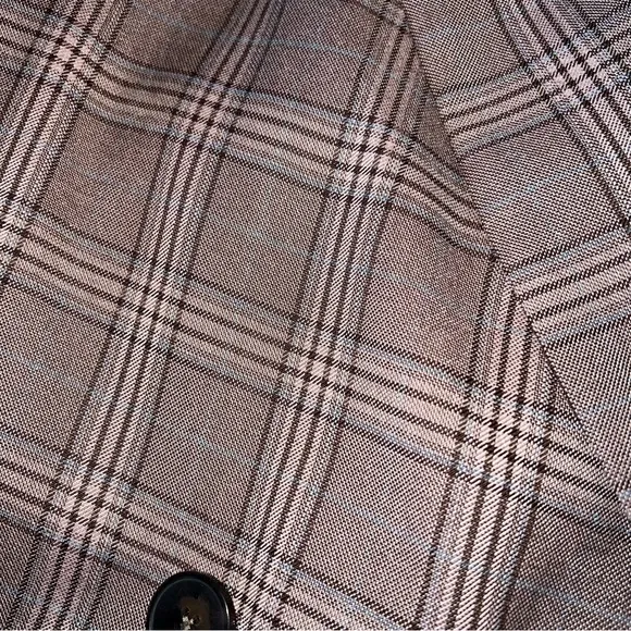 NWT Frank And Oak plaid blazer