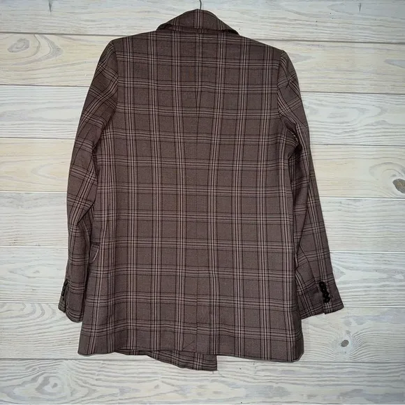 NWT Frank And Oak plaid blazer