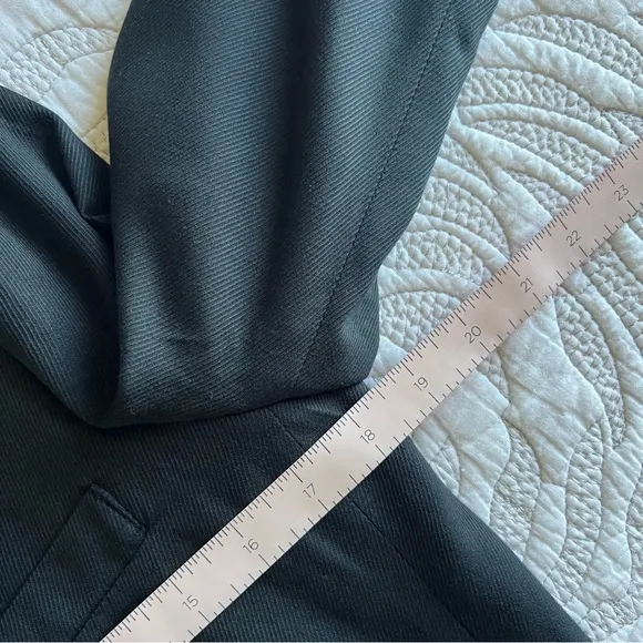NWT - Madewell - Drapeweave Caldwell Double-Breasted Blazer - True Black