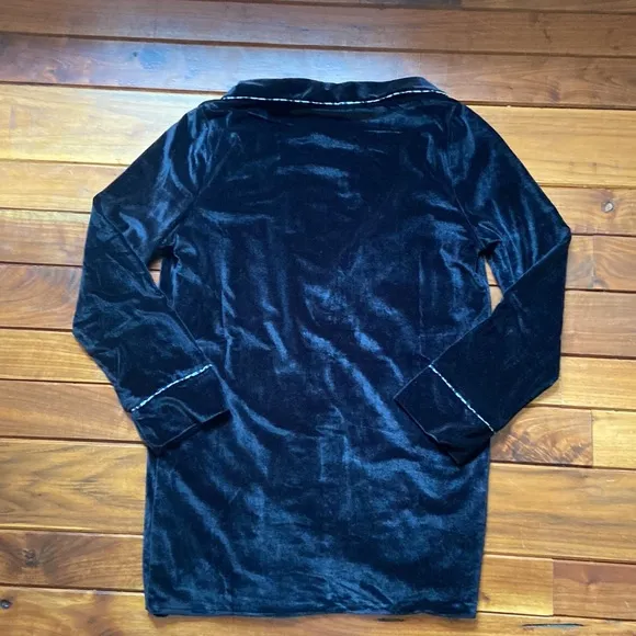 NWT Revolve Velvet Wrap Jacket and Cropped Pant Pajama Set