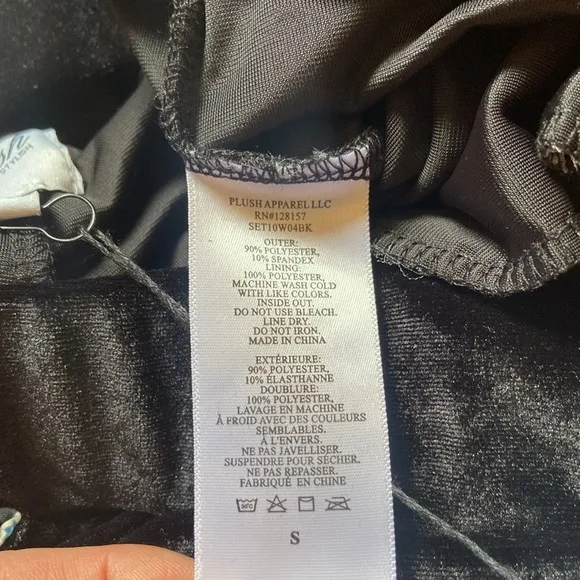NWT Revolve Velvet Wrap Jacket and Cropped Pant Pajama Set