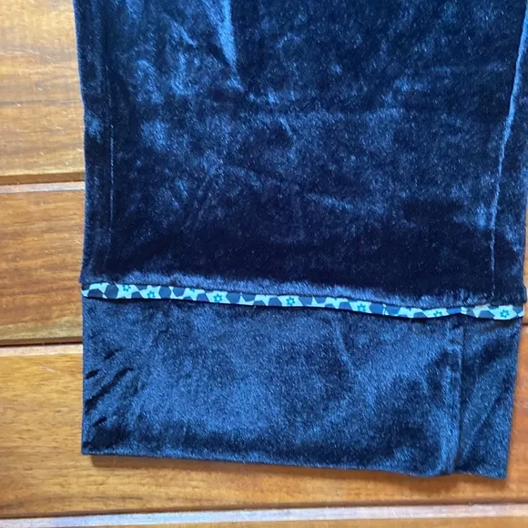 NWT Revolve Velvet Wrap Jacket and Cropped Pant Pajama Set