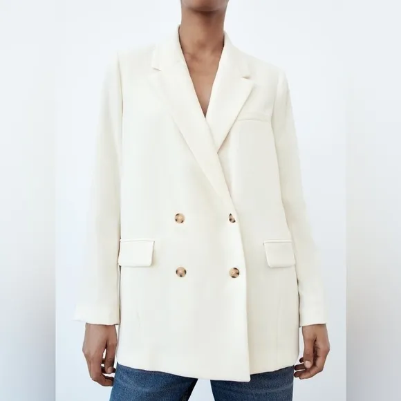 NWT Zara Basic Flowing Blazer