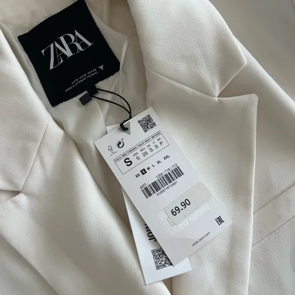 NWT Zara Basic Flowing Blazer