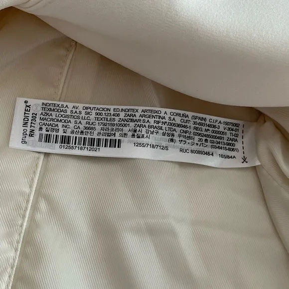 NWT Zara Basic Flowing Blazer