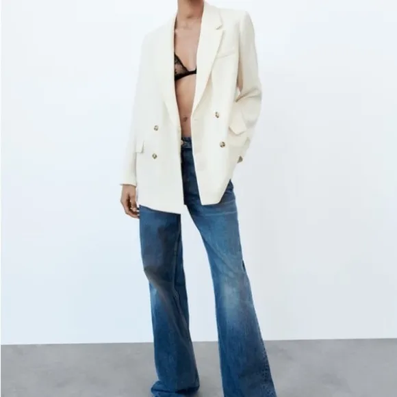 NWT Zara Basic Flowing Blazer