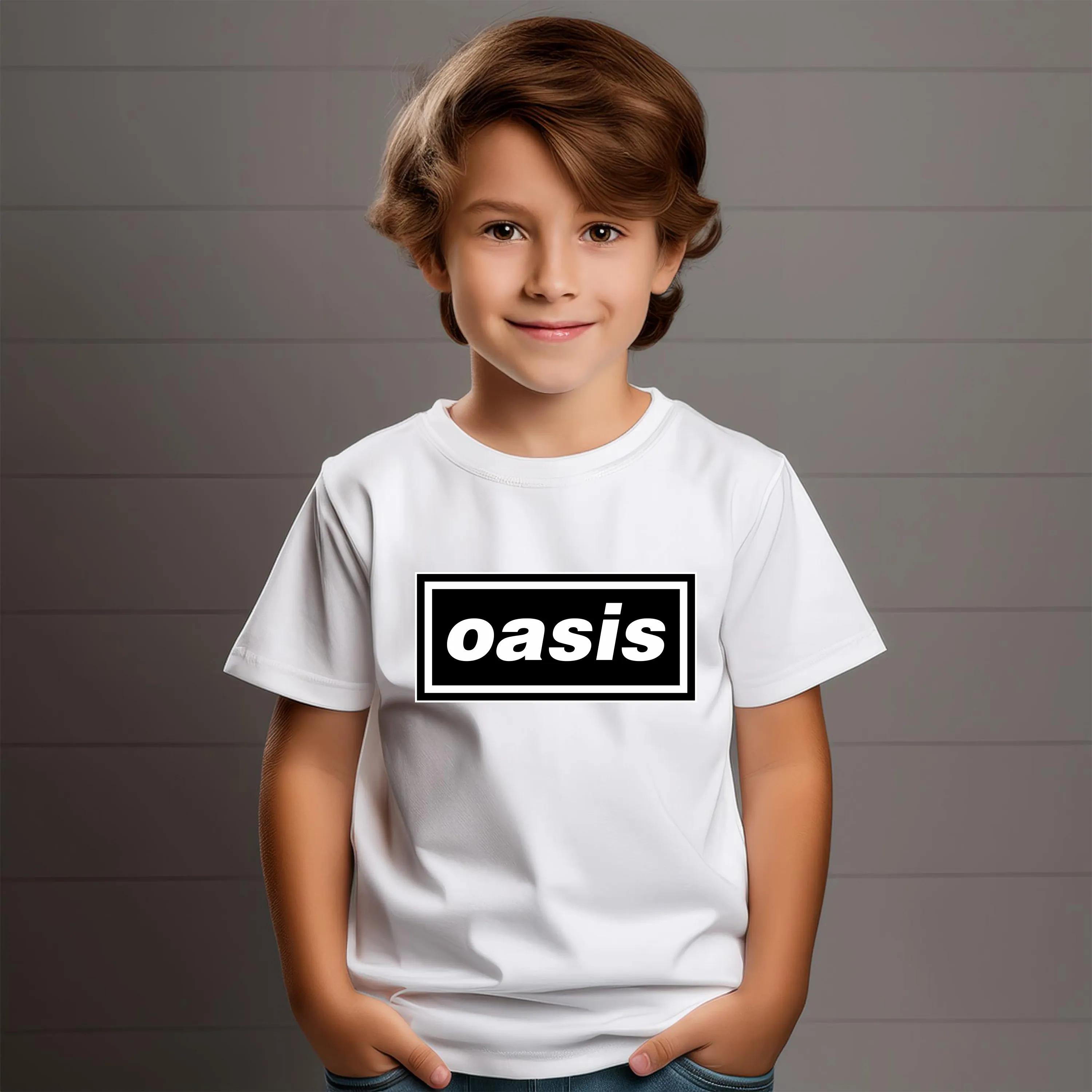 Oasis Logo T-Shirt | Kids & Adults