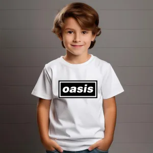 Oasis Logo T-Shirt | Kids & Adults