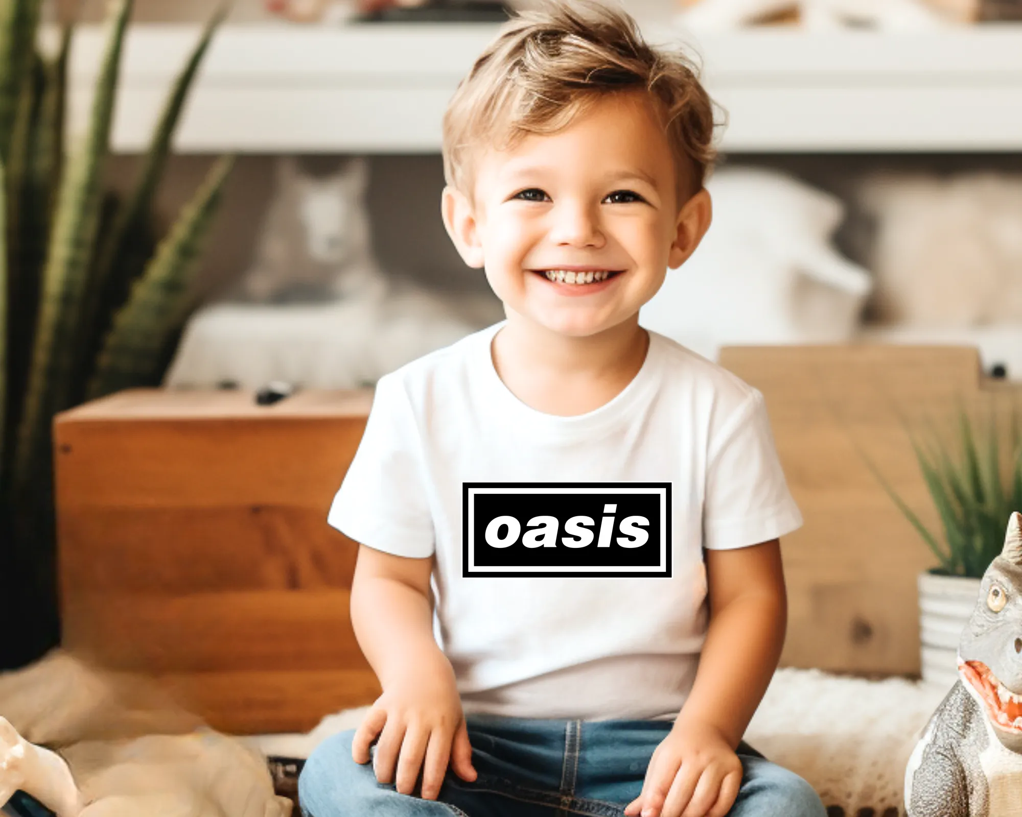 Oasis Logo T-Shirt | Kids & Adults