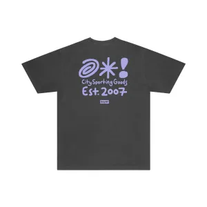 Only NY Grawlix T-Shirt - Vintage Black/Purple