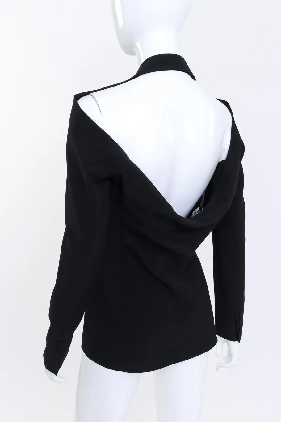 Open Back Blazer Jacket