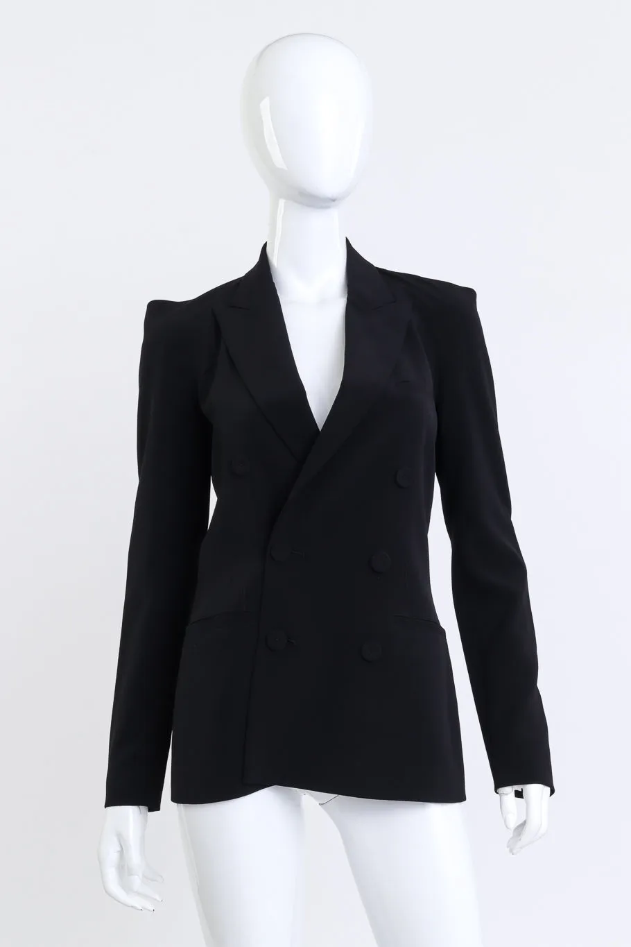 Open Back Blazer Jacket