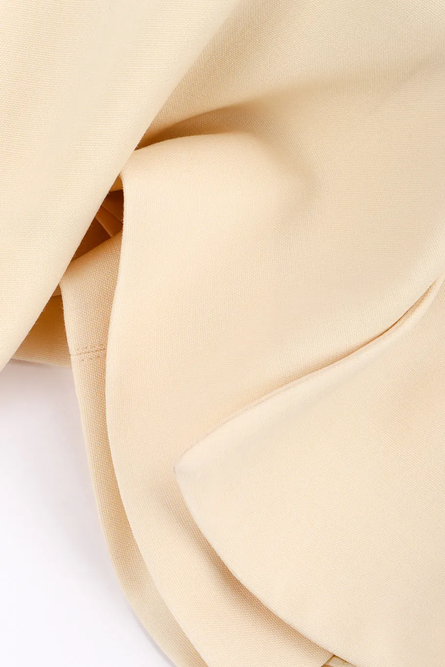 Open Cowl Back Blazer