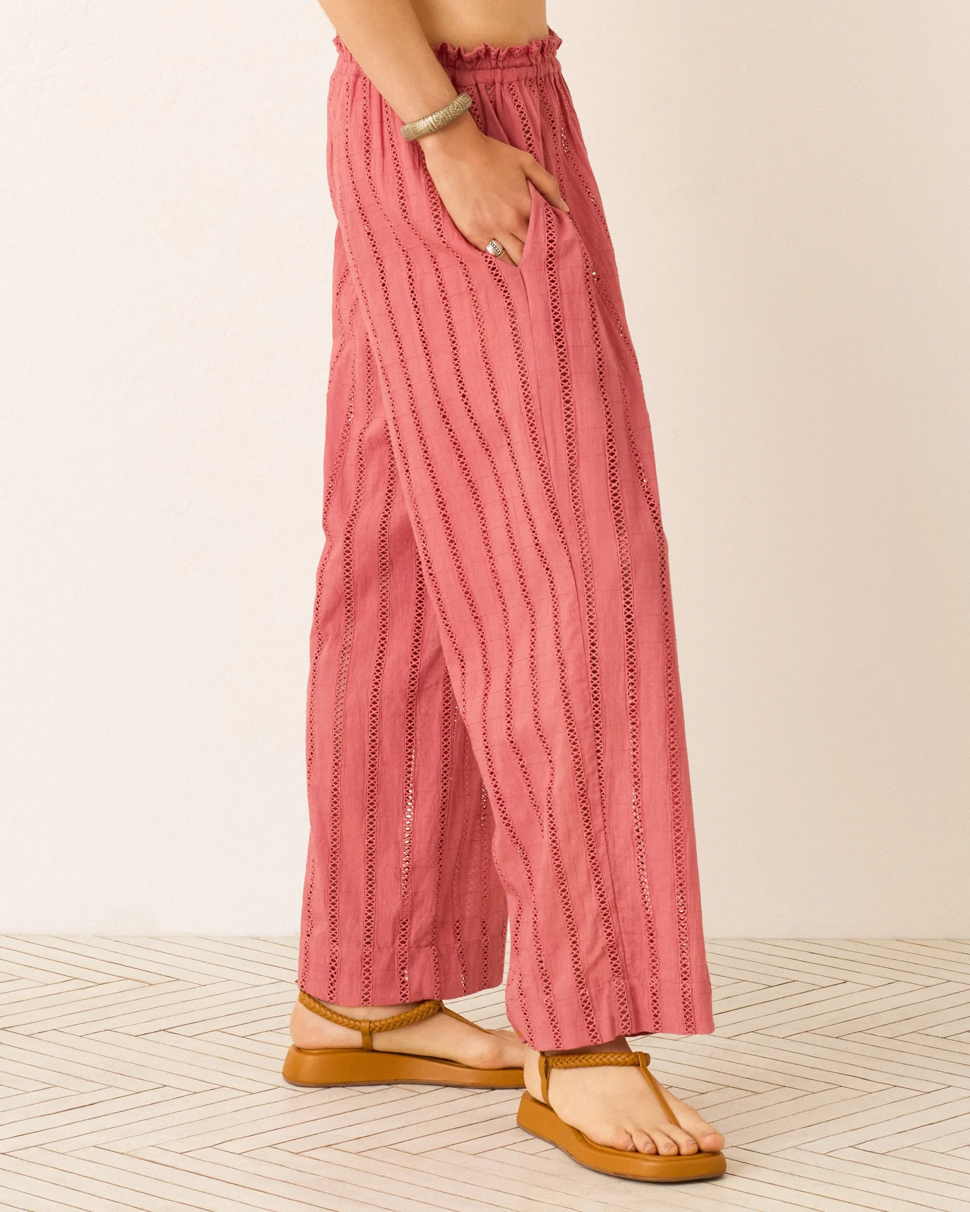 Otto Rouge Eyelet Pant