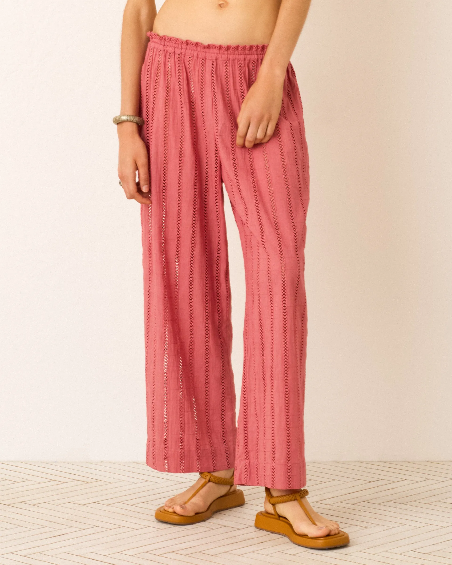 Otto Rouge Eyelet Pant