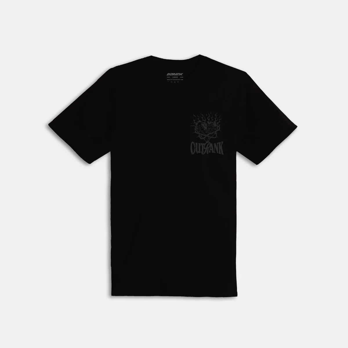 Outrank All Heart Tee (Black)