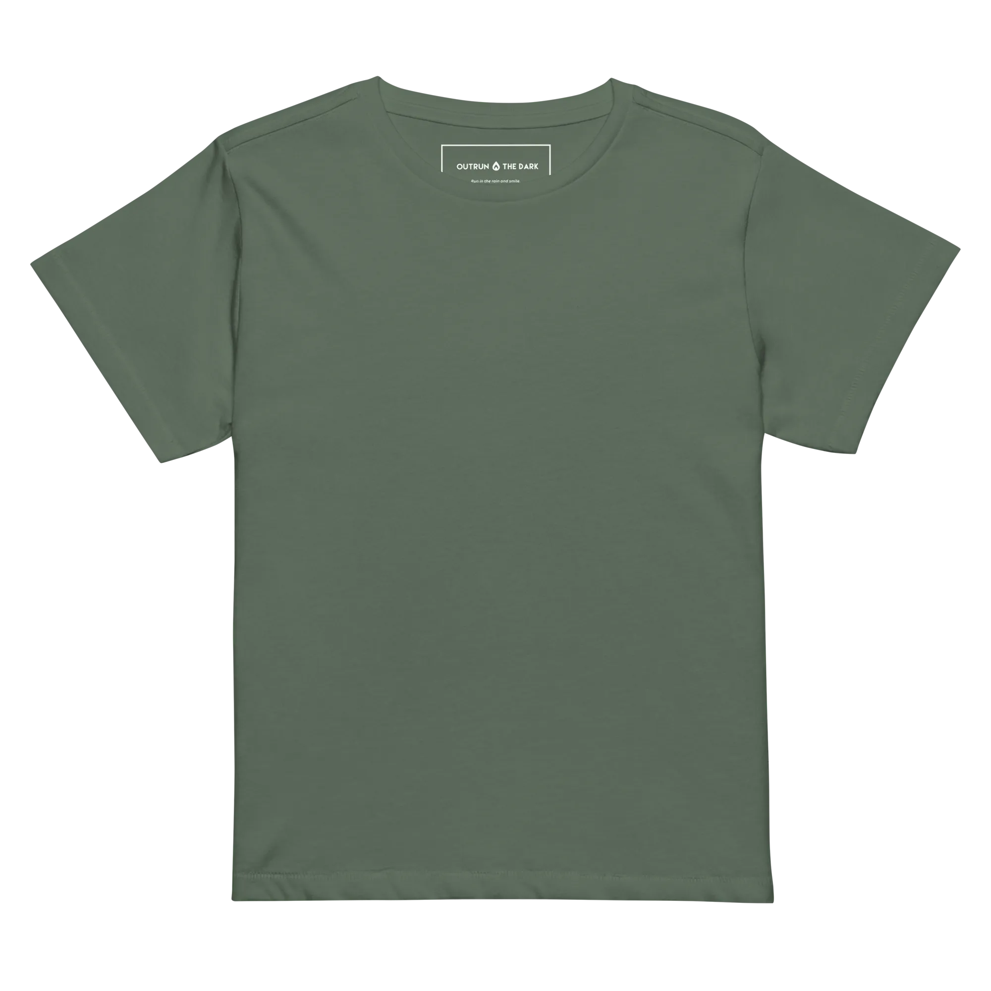 Outrun the Rain Women’s High No Logo Tee