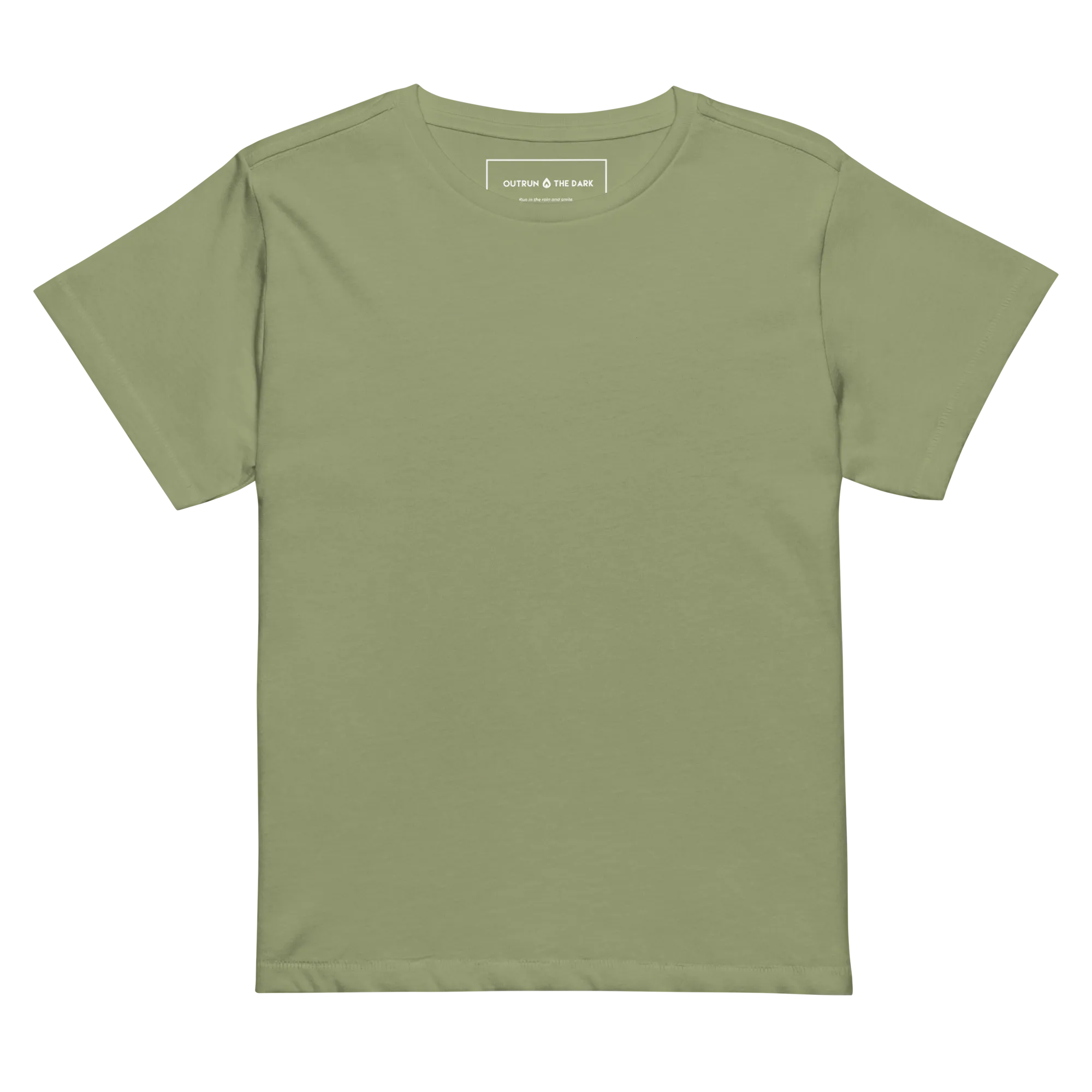Outrun the Rain Women’s High No Logo Tee