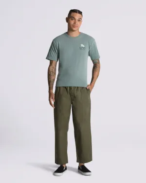 Pantalón Range Loose Cropped Elastic Waist