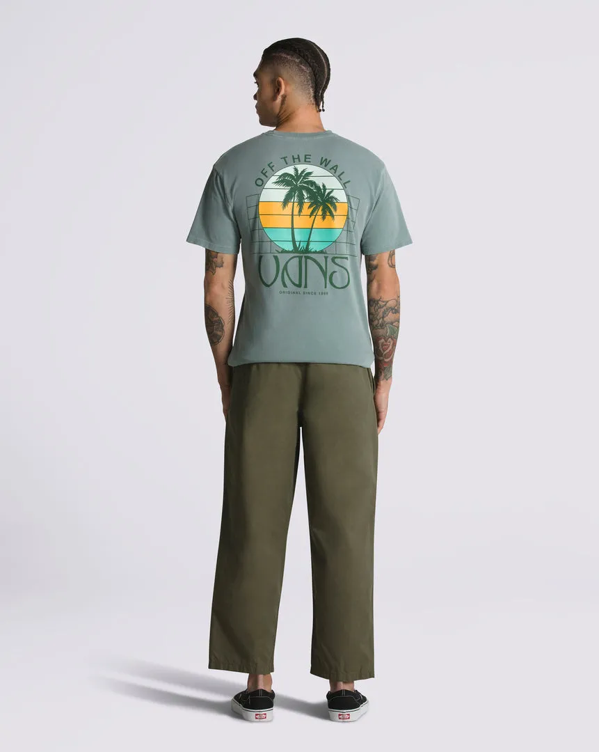 Pantalón Range Loose Cropped Elastic Waist