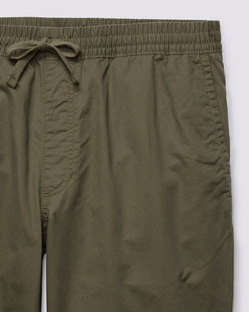 Pantalón Range Loose Cropped Elastic Waist
