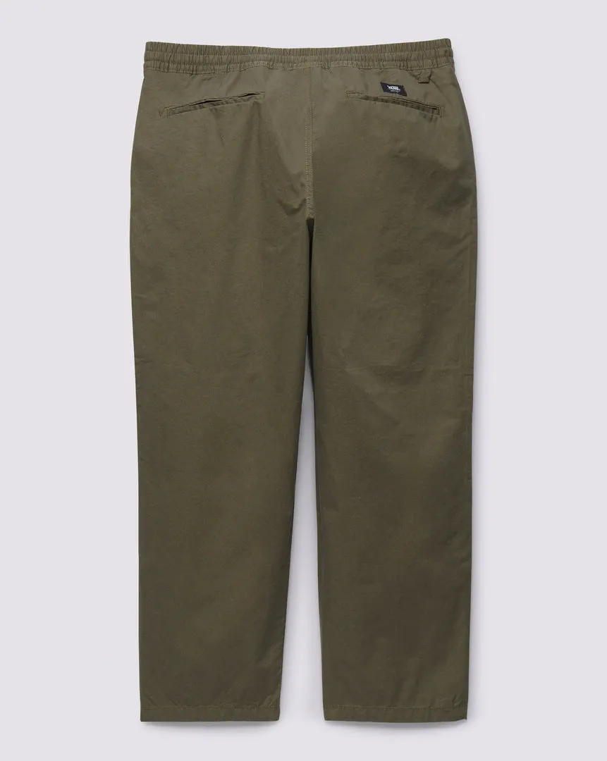 Pantalón Range Loose Cropped Elastic Waist