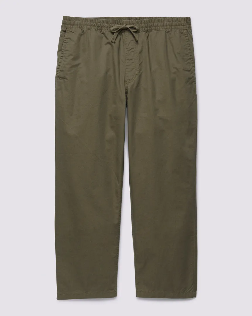 Pantalón Range Loose Cropped Elastic Waist