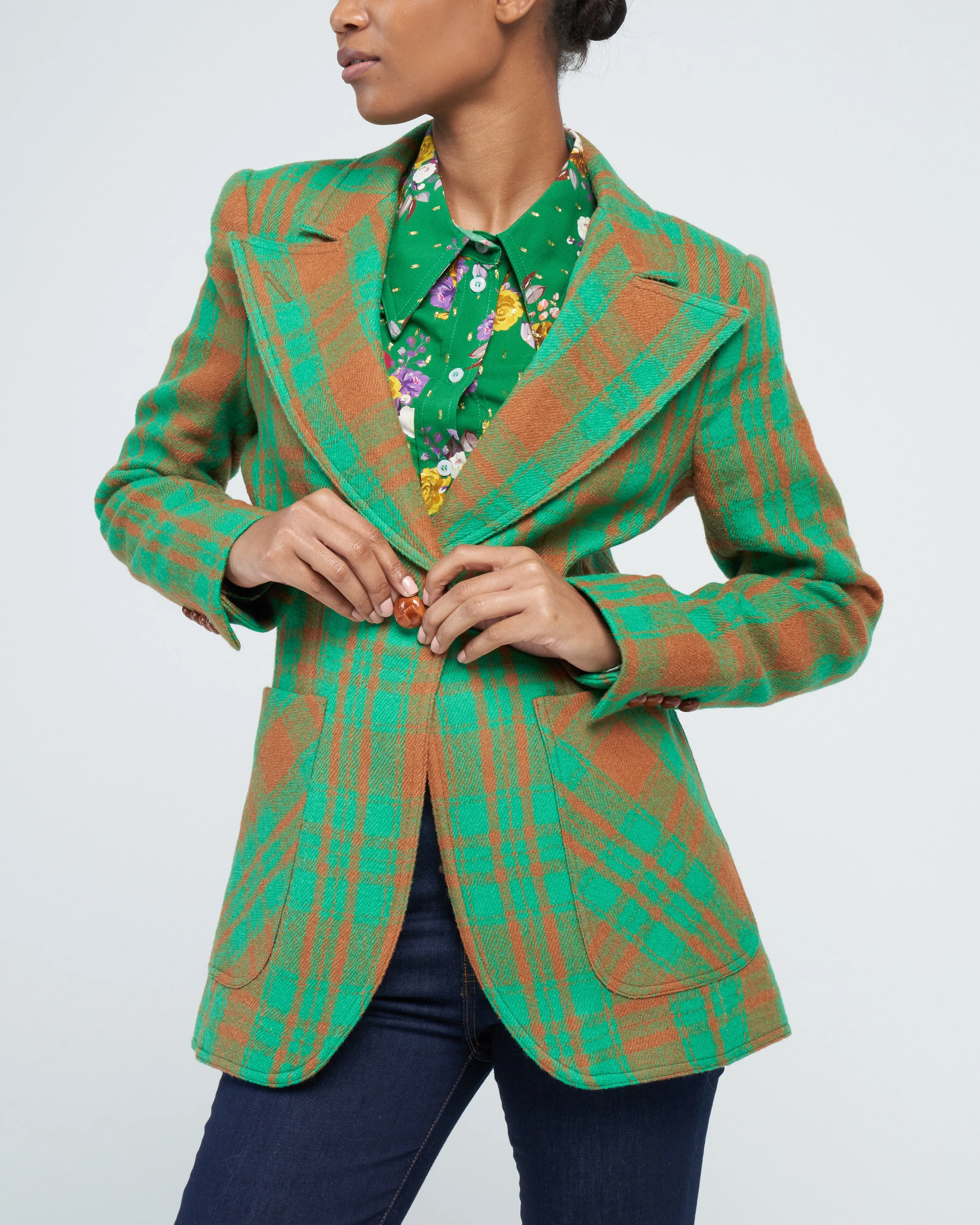 patch pocket birkin blazer