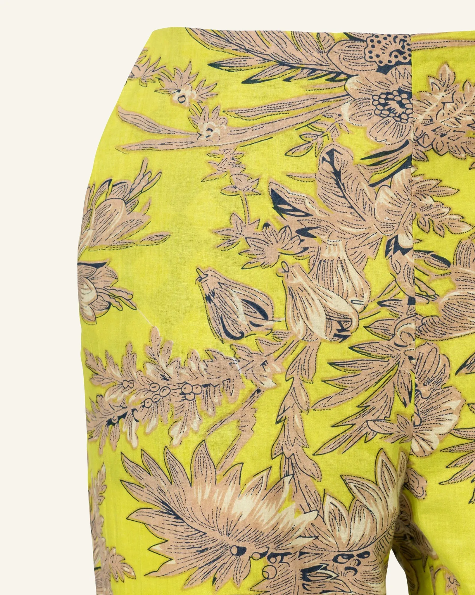 Penny Acid Green Toile Pant