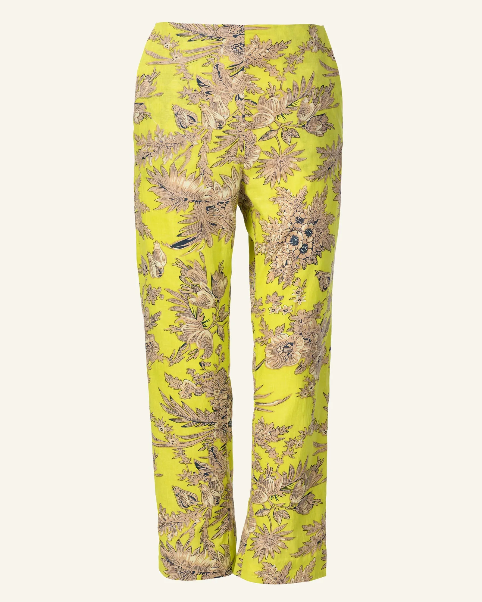 Penny Acid Green Toile Pant