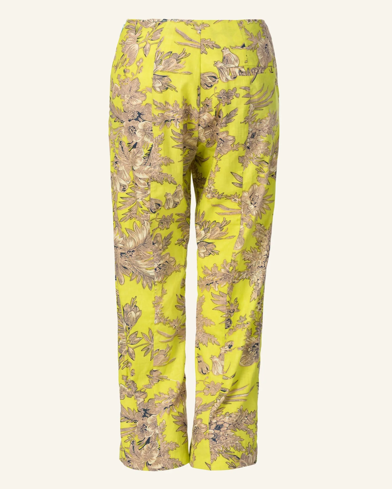 Penny Acid Green Toile Pant