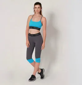 Pineapple Charcoal Crop Pant