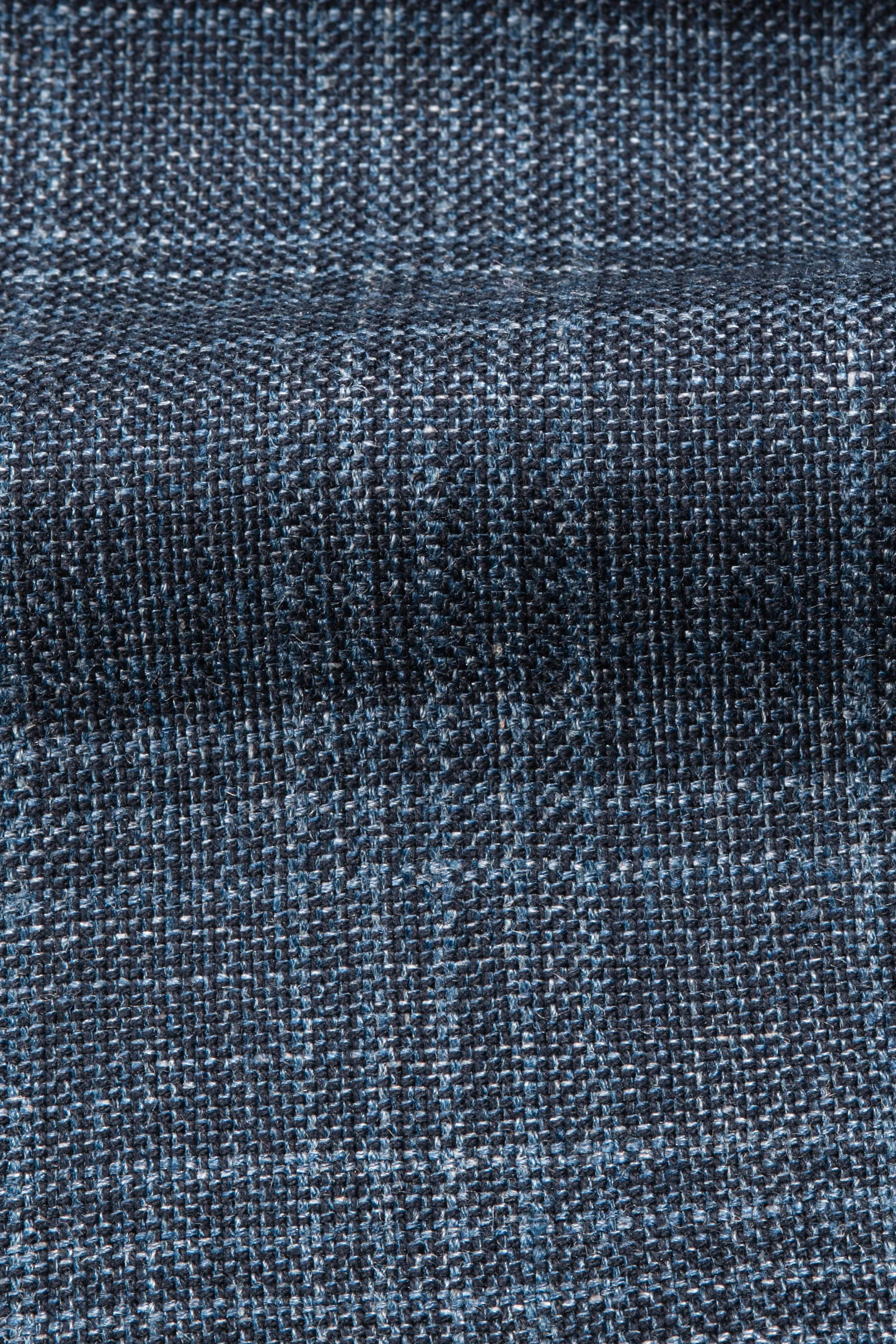 Plaid Linen Blazer