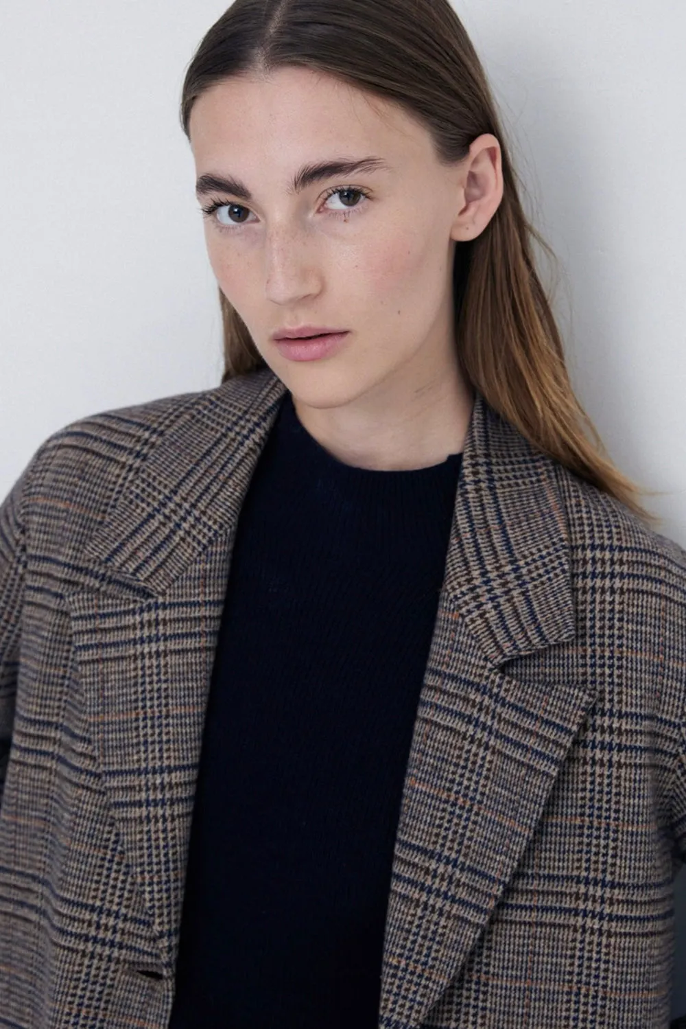 Plaid Sport Coat Chocolate