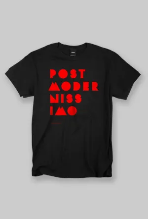 Postmod logo rosso T-shirt