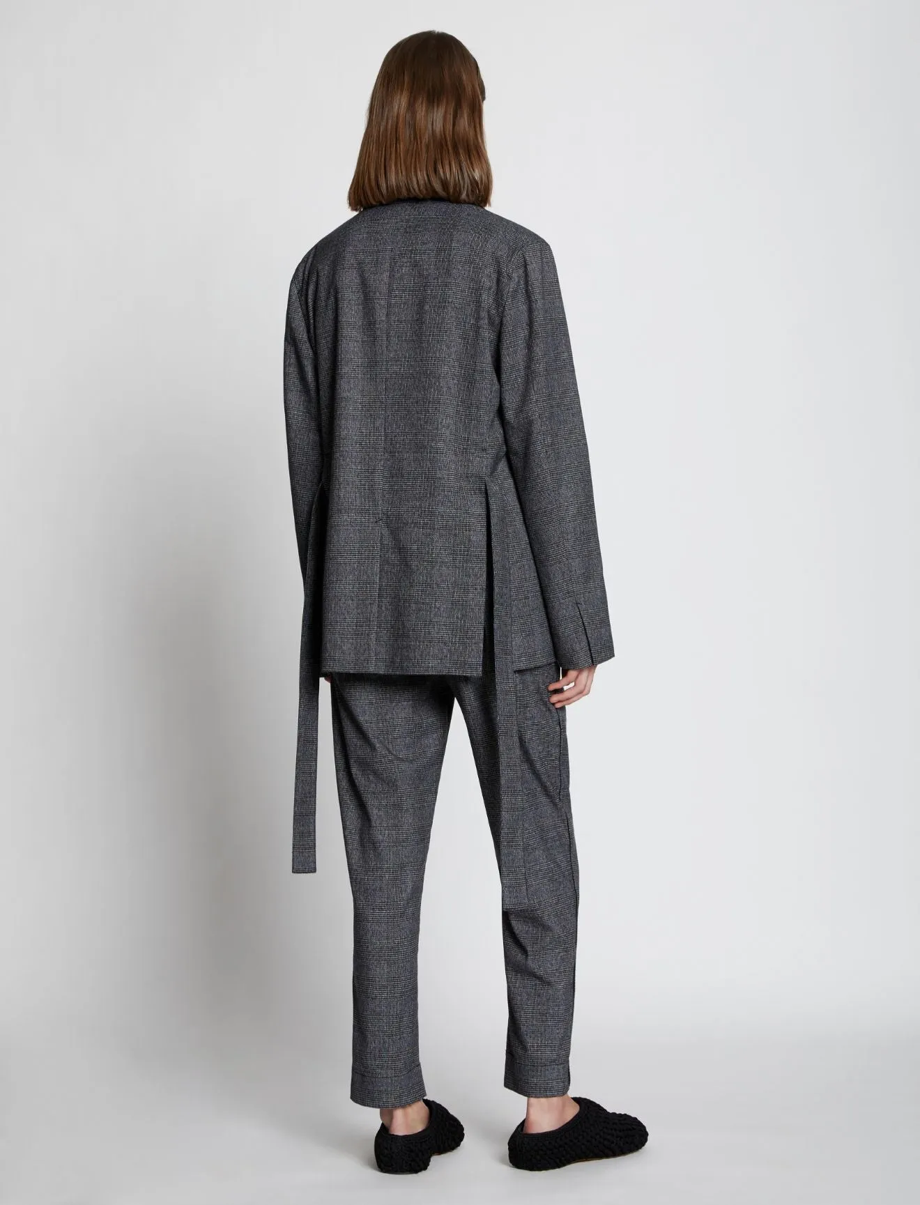 Proenza Schouler Plaid Suiting Blazer