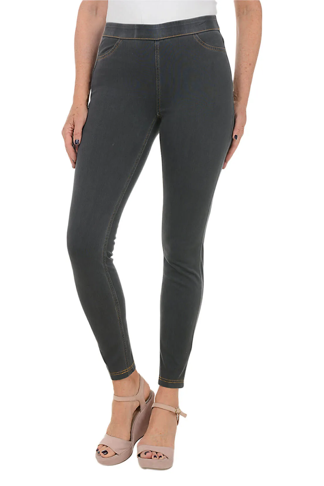 Pull-On Ankle-Length Jegging