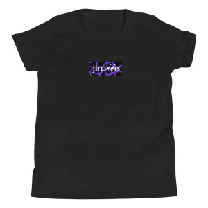 Purple & Black Box Logo Tee