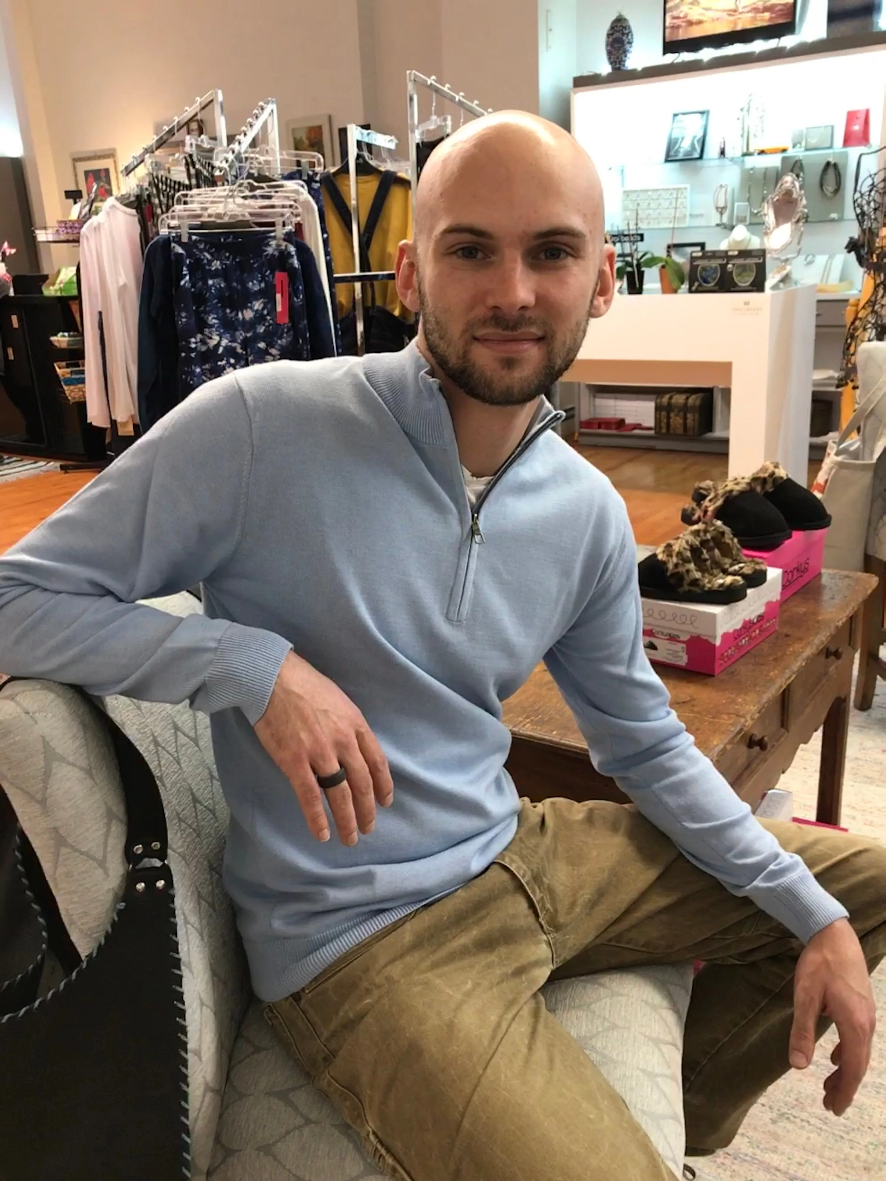 Quarter Zip Sweater