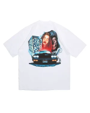 "Sinful Nights" Tee - (White)