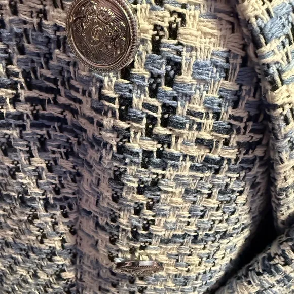 Rachel Zoe Women's Tweed Double-Breasted Jacket