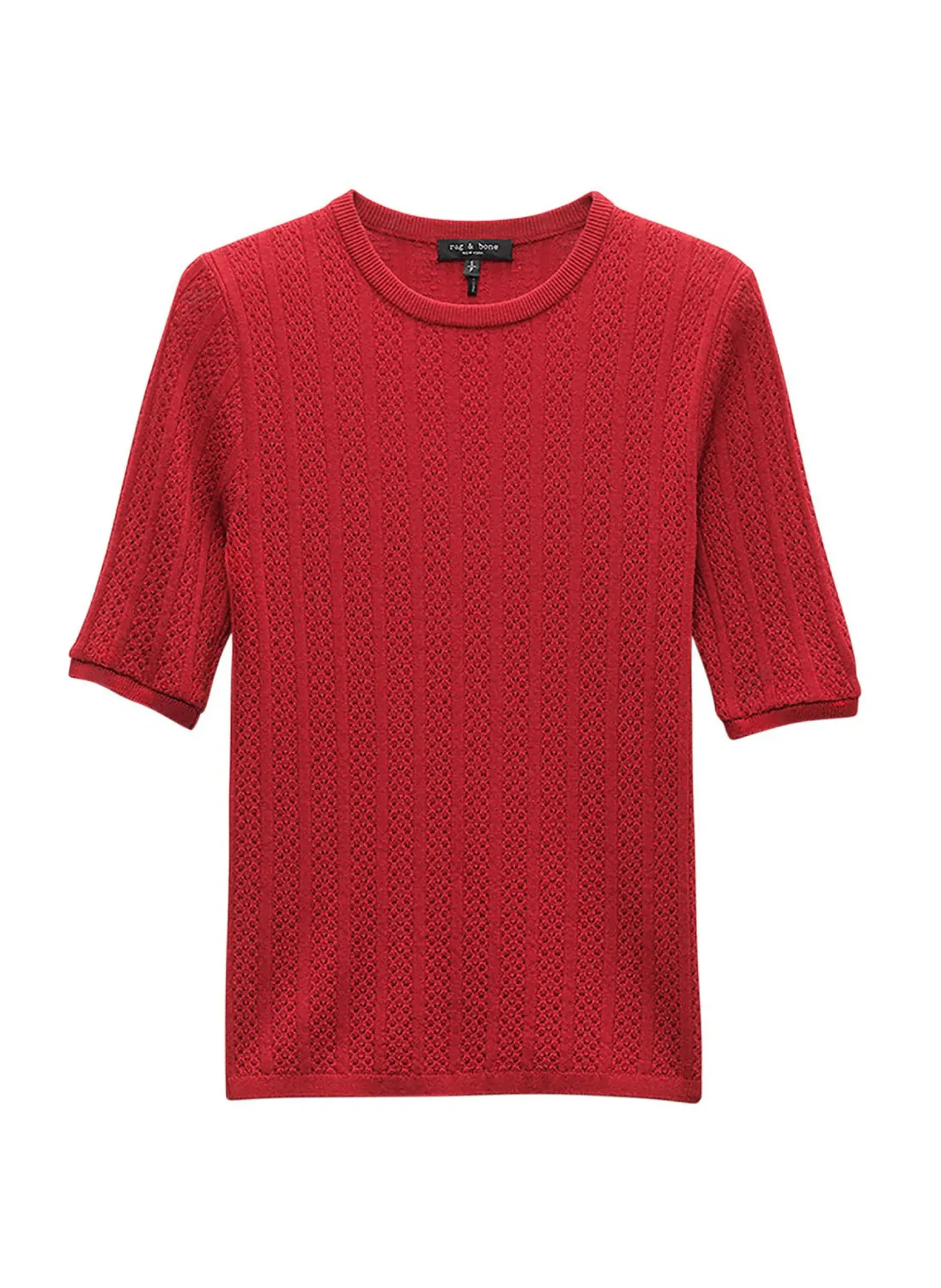 Rag & Bone Tina Short Sleeve Crew