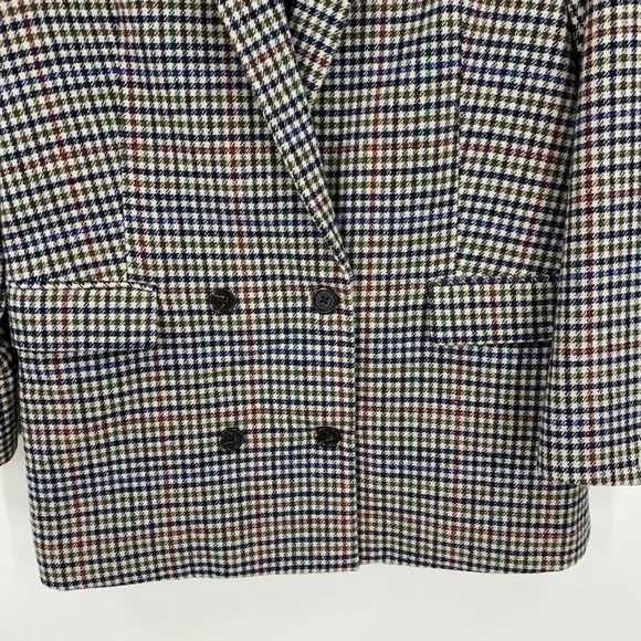 Rails Jac Blazer Wool Blend in Cardinal Pine Multi Sz M
