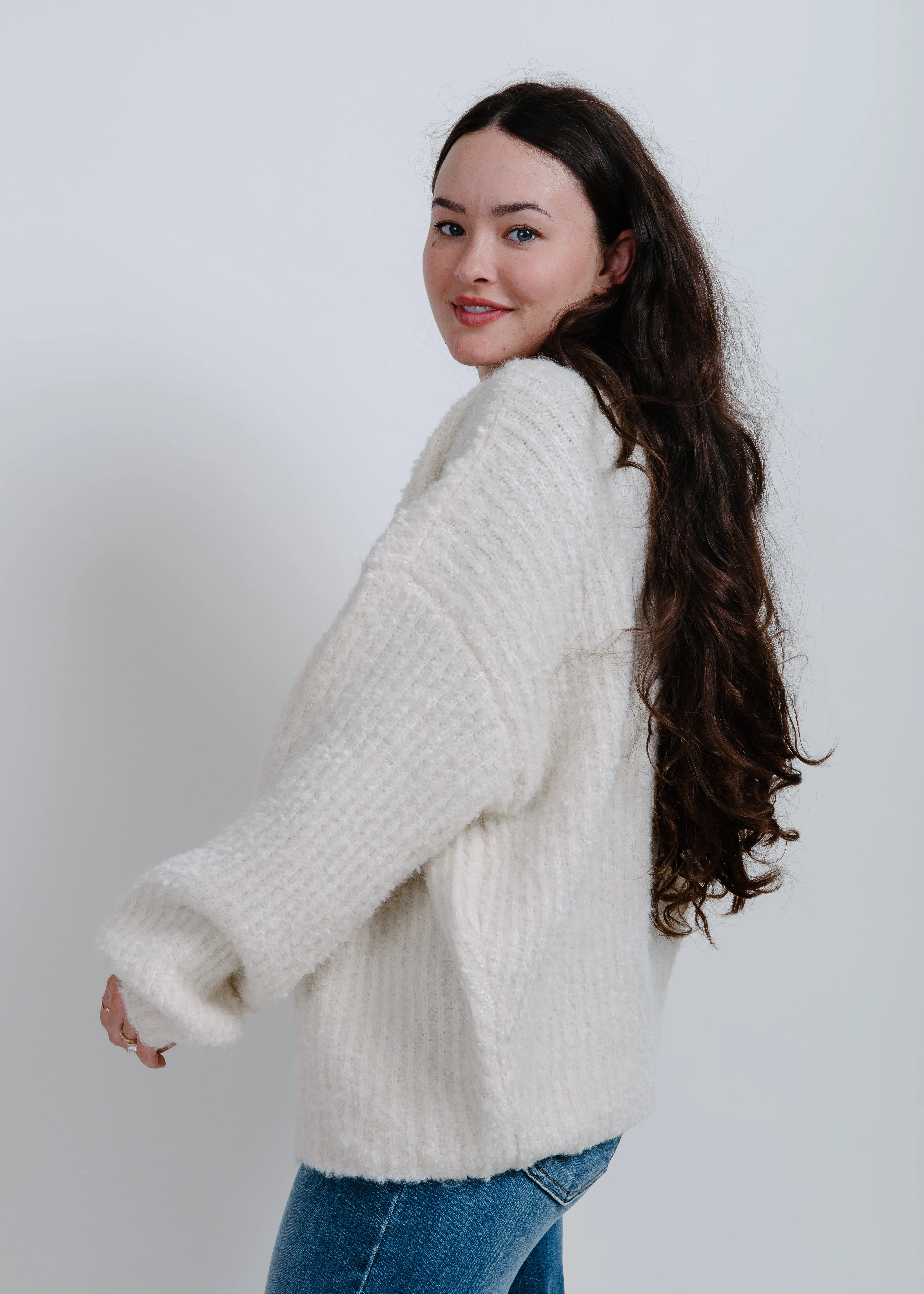 Rainy Nights Cardigan - Cream