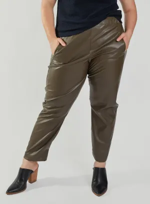Raul Pant - Taupe Pleather