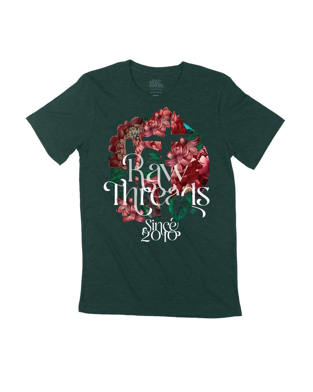Raw Threads Hydrangeas Logo