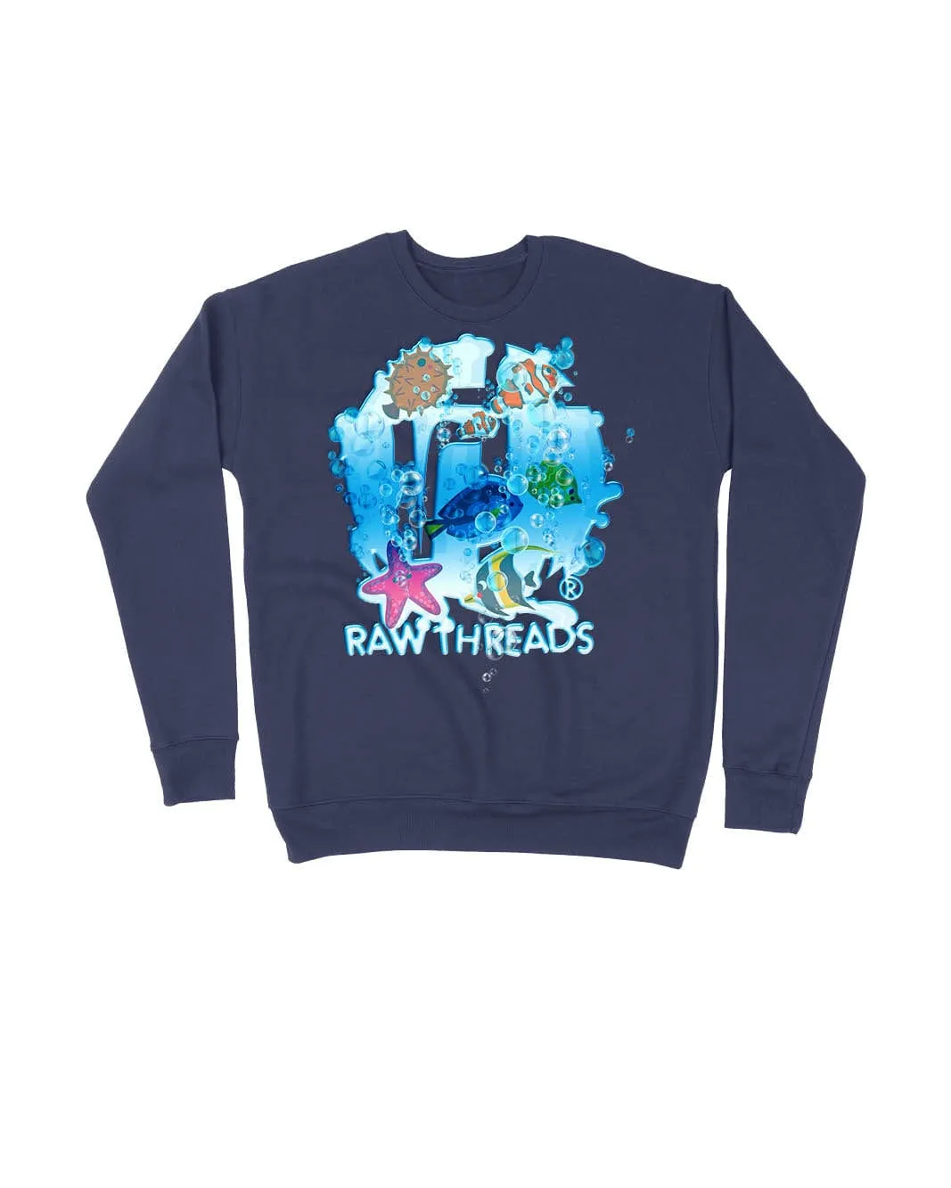 Raw Threads Logo Aquarium